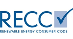 RECC Renewable Energy Consumer Code registered installer badge